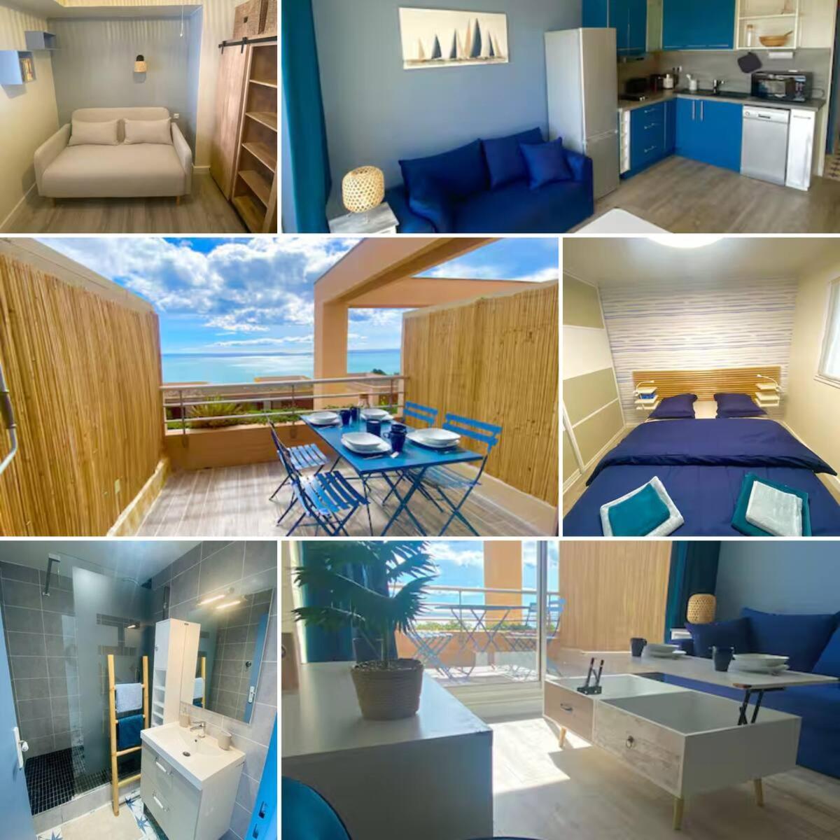 Le Calypso, Magnifique Appartement Piscine Et Vue Somptueuse 塞特港 外观 照片